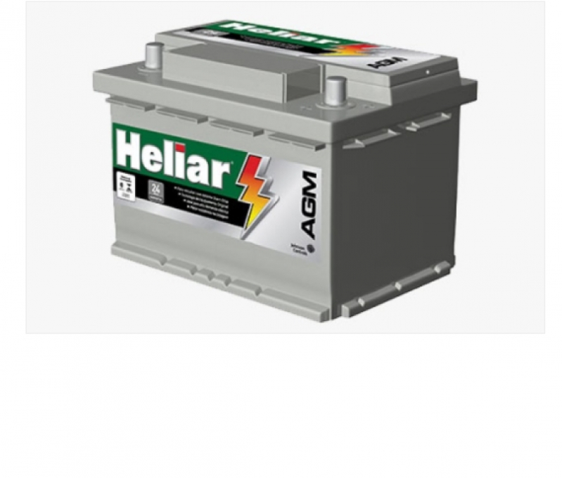 Bateria 60 Amp Heliar Fátima - Bateria Heliar 60 Amperes