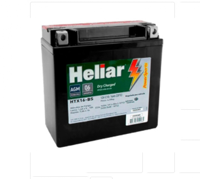 Bateria de Motos Heliar Gravataí - Bateria de Moto Heliar