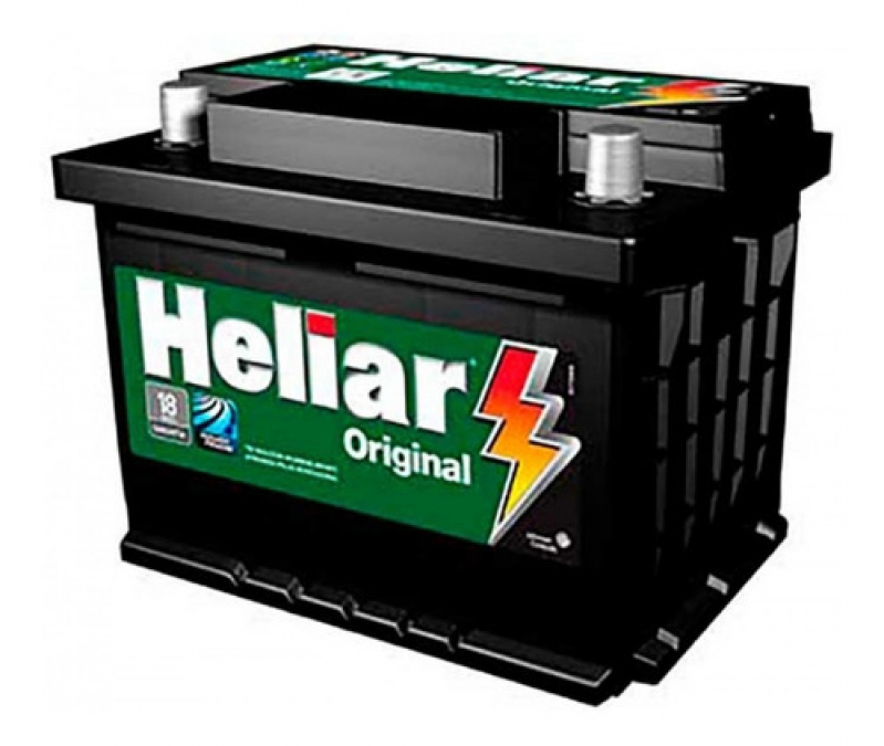 Bateria Heliar 60a Valores Nova Santa Rita - Bateria 60 Amperes Heliar