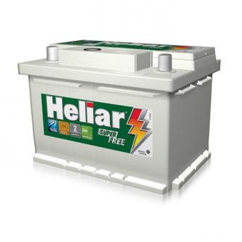 Bateria Heliar 60a Cristal - Bateria para Moto Heliar