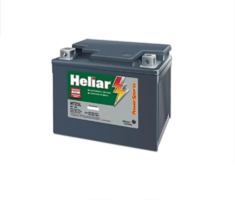 Bateria Heliar para Moto Preço Marechal Rondon - Bateria de Moto Heliar