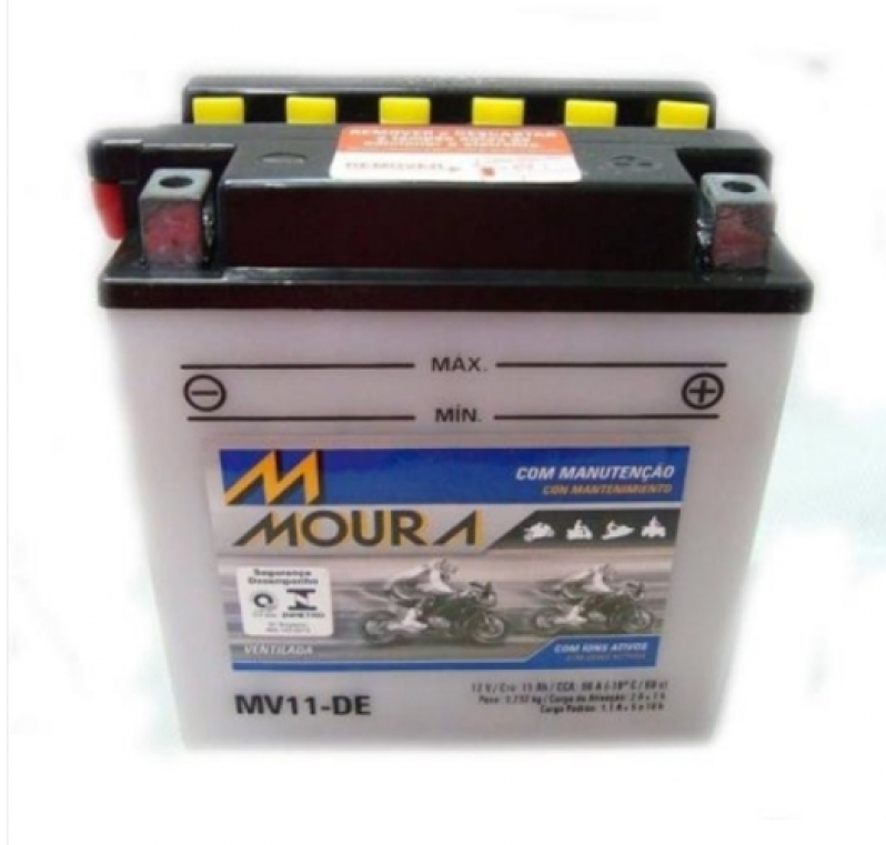 Bateria Moura para Motos Centro Novo - Bateria Heliar Moto