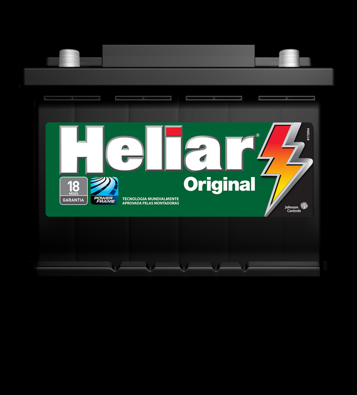 Baterias Heliar 45 Centro - Bateria 60 Amp Heliar