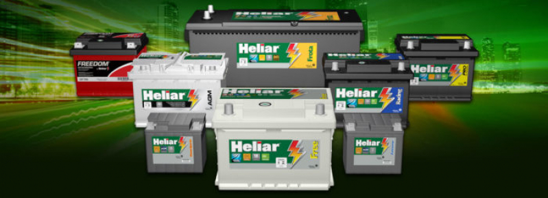 Baterias Heliar 60 Amperes Farroupilha - Bateria Heliar 100 Amperes