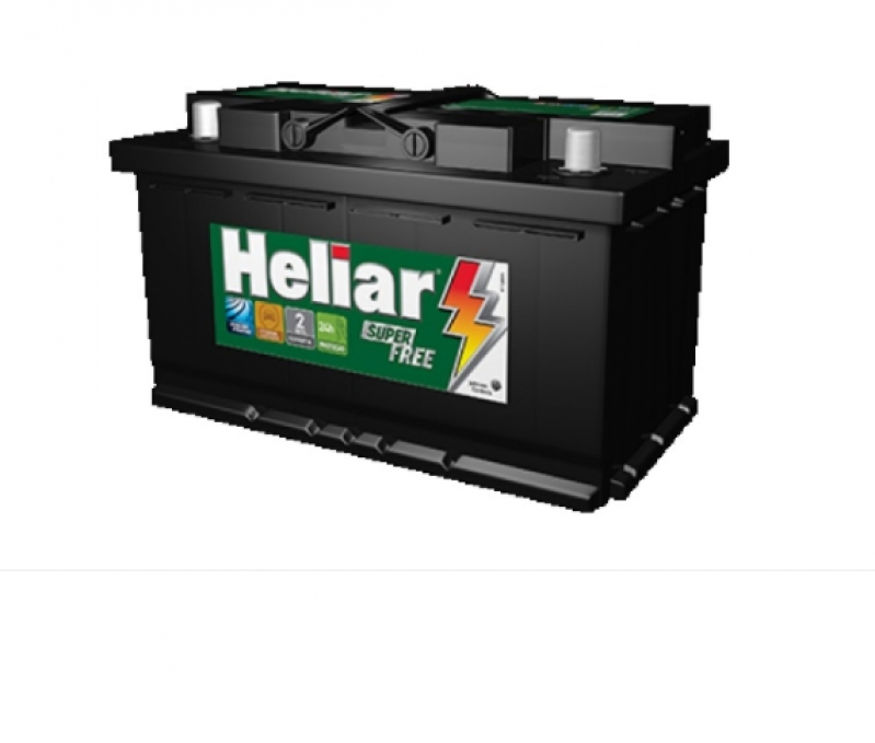 Baterias Heliar 70 Novo Esteio - Bateria 60 Amperes Heliar