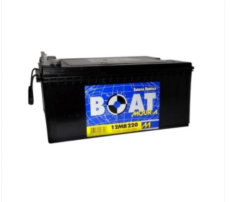 Orçamento de Bateria para Barco Auxiliadora - Bateria Moura Náutica