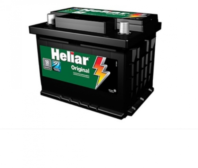 Qual o Valor de Bateria Automotiva Heliar Vila Augusta - Bateria Automotiva 60ah
