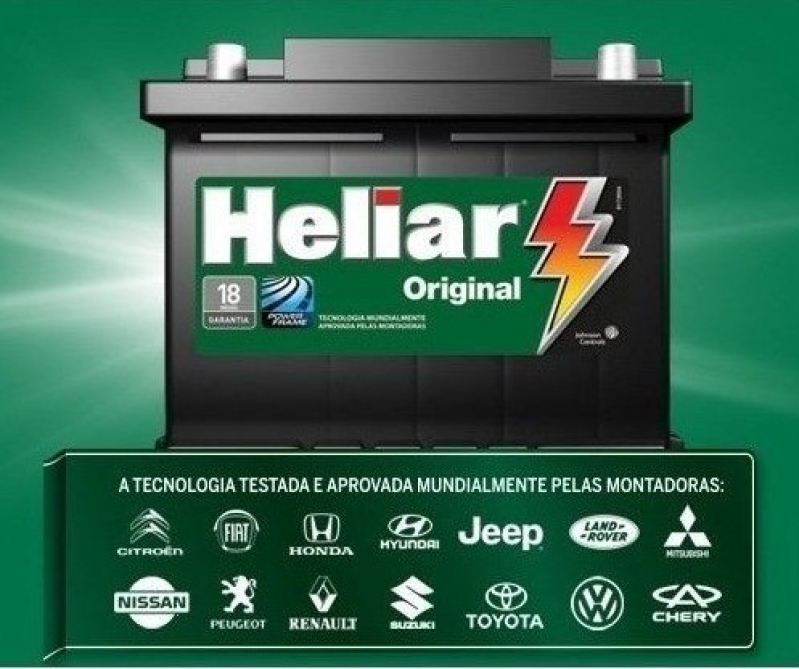 Quanto Custa Bateria Heliar 60 Amperes Farrapos - Bateria para Moto Heliar